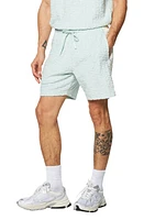 Sergio Tacchini Livata Monogram Terry Cloth Shorts Surf Spray at Nordstrom,