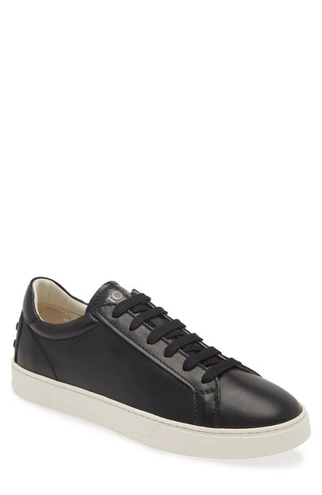 Tod's Allacciata Cassetta Low Top Sneaker Nero at Nordstrom,