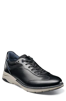 Florsheim Frenzi T-Toe Oxford Sneaker in Black at Nordstrom, Size 11