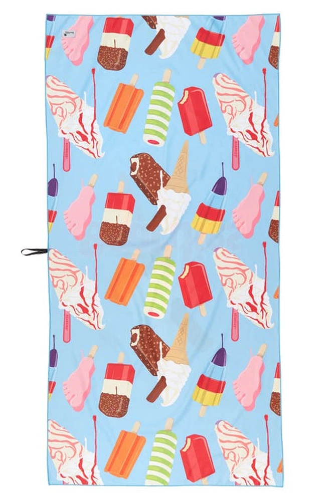 Boardies Ice Cream Towel in Blue at Nordstrom