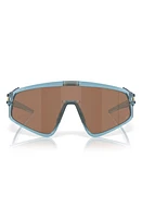 Oakley Latch Panel 35mm Rectangular Shield Sunglasses in Grey at Nordstrom