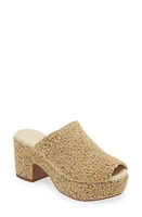 Chocolat Blu Gwyn Platform Sandal Multi Tweed at Nordstrom,