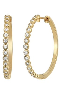 Bony Levy Monaco Diamond Hoop Earrings in 18K Yellow Gold at Nordstrom