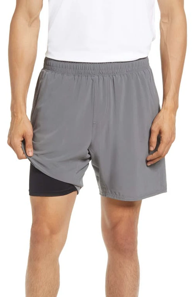 Barbell Apparel Men's Ghost Stretch Shorts Slate at Nordstrom,