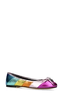 Kurt Geiger London Eagle Ballet Flat Rainbow Multi at Nordstrom,