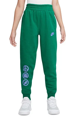 Nike Kids' Culture of Basketball Joggers Malachite/Light Thistle at