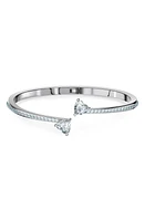 Swarovski Attract Soul Bangle in Silver at Nordstrom, Size Medium