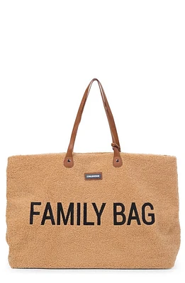 CHILDHOME 'Family Bag' Large Diaper Bag in Teddy Brown at Nordstrom