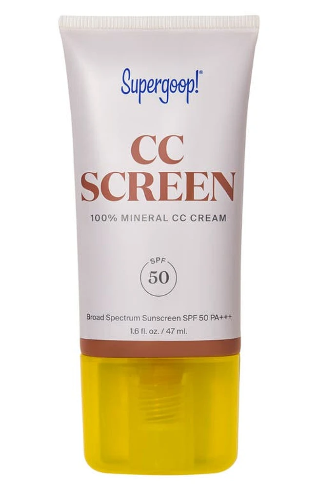 Supergoop! Supergoop! CC Screen 100% Mineral CC Cream SPF 50 in 416W at Nordstrom