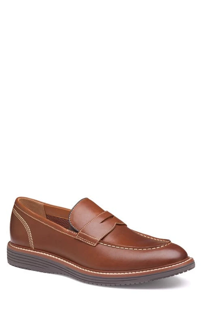 Johnston & Murphy Upton Penny Loafer Tan Full Grain at Nordstrom,