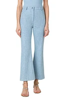 Akris punto Cali Sparkle Stretch Denim Bootcut Jeans in Pale Blue Denim at Nordstrom, Size 6