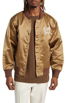 BOGEY BOYS Bomber Jacket Tan at Nordstrom,