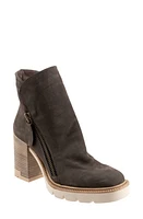 Bueno Elliott Block Heel Bootie Stone Nubuck at Nordstrom,