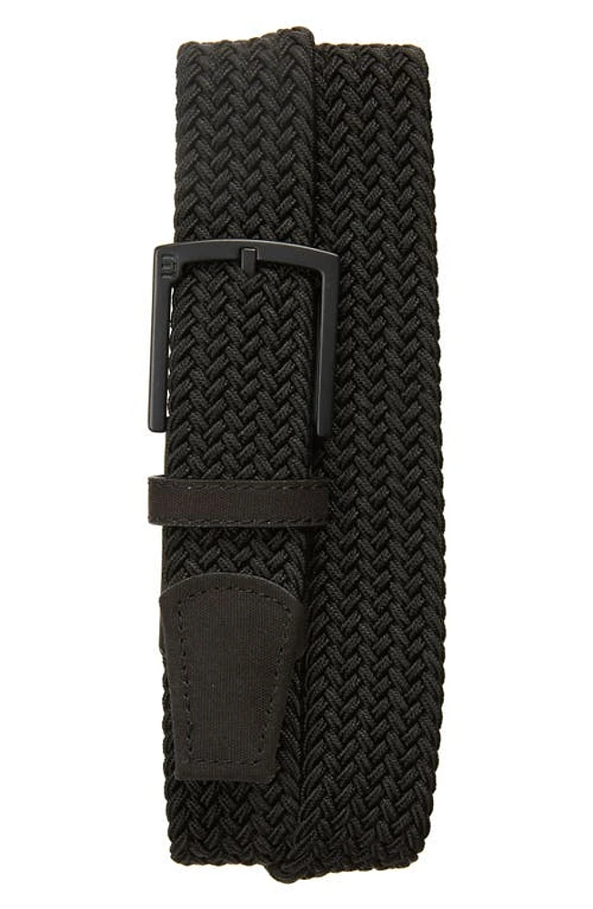 TravisMathew Monochromatic Woven Belt Black at Nordstrom,