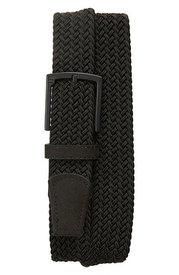 TravisMathew Monochromatic Woven Belt Black at Nordstrom,