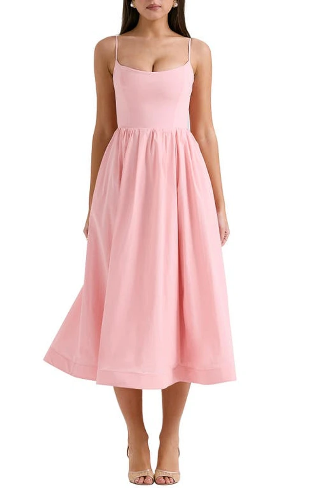 HOUSE OF CB Lolita Fit & Flare Midi Sundress at Nordstrom,