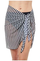 Profile By Gottex Enya Skirt in Black White at Nordstrom