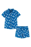 Andy & Evan Kids' French Terry Button-Up Shirt Shorts Set at Nordstrom,