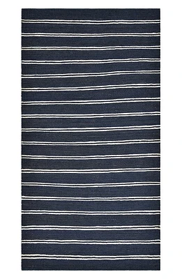 Solo Rugs Lilly Stripe Handmade Area Rug in Blue at Nordstrom