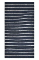 Solo Rugs Lilly Stripe Handmade Area Rug in Blue at Nordstrom