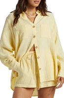 Billabong Swell Gauze Button-Up Shirt at Nordstrom,