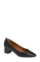 Aquatalia Pasha Pump Black Nappa Leather at Nordstrom,