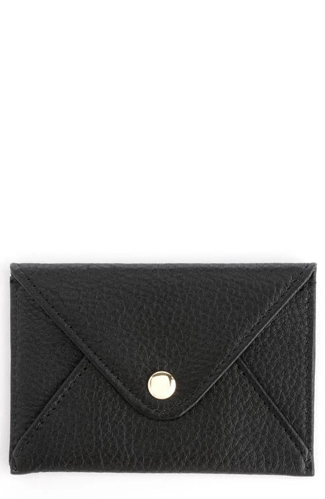 ROYCE New York Leather Envelope Card Holder in at Nordstrom