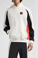 Palm Angels x MoneyGram Haas F1 Cotton Hoodie Offwhite Black at Nordstrom,