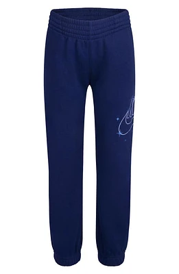 Nike Kids' Shine Logo Sweatpants Midnight Navy at Nordstrom,