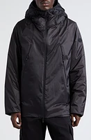 Moncler Aberdeen Hooded Down Jacket Black at Nordstrom,