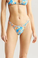 Kulani Kinis Strappy Bikini Bottoms in Havana Heat at Nordstrom, Size Large