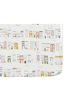 Pehr Bunny Hop Organic Cotton Crib Sheet in My Neighborhood at Nordstrom