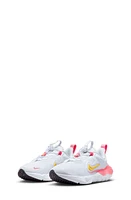 Nike Kids' Run Flow Toggle Sneaker in White/Citron/Photon Dust at Nordstrom, Size 11 M