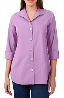 Foxcroft Pandora Non-Iron Cotton Shirt at Nordstrom,