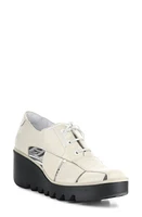 Fly London Bogi Platform Wedge Oxford Mousse at Nordstrom,