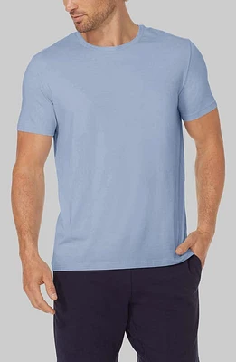 Tommy John Second Skin Crewneck T-Shirt Country Blue at Nordstrom,