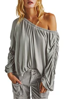 Free People Serenade One-Shoulder Long Sleeve T-Shirt at Nordstrom,