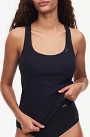 Chantelle Lingerie Cotton Comfort Racerback Organic Tank at Nordstrom,