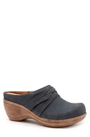 SoftWalk Mackay Clog Denim Nubuck at Nordstrom,