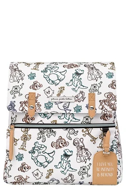 Petunia Pickle Bottom x Disney Pixar Meta Diaper Backpack in White at Nordstrom