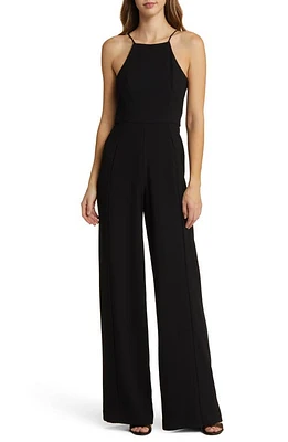 Black Halo Joaquin Wide Leg Jumpsuit at Nordstrom,