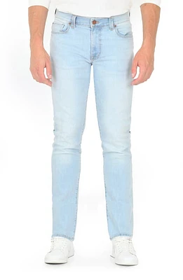 Fidelity Denim Torino Slim Fit Jeans Dahlia Blue at Nordstrom,