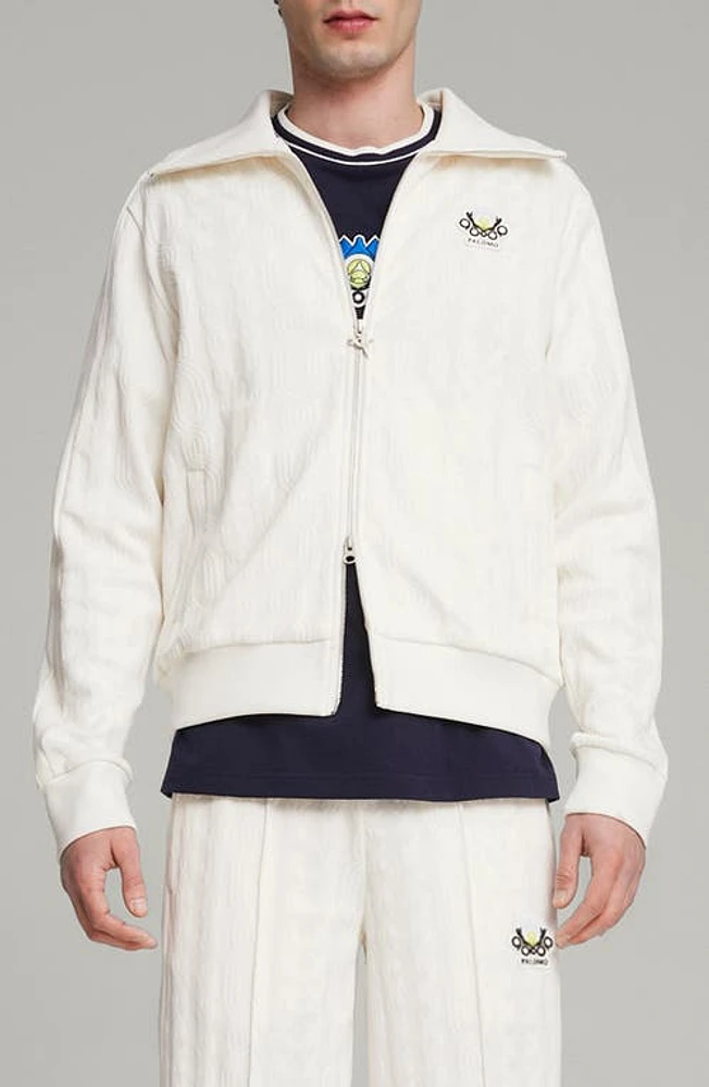 PUMA x Palomo T7 Track Jacket Warm White at Nordstrom,