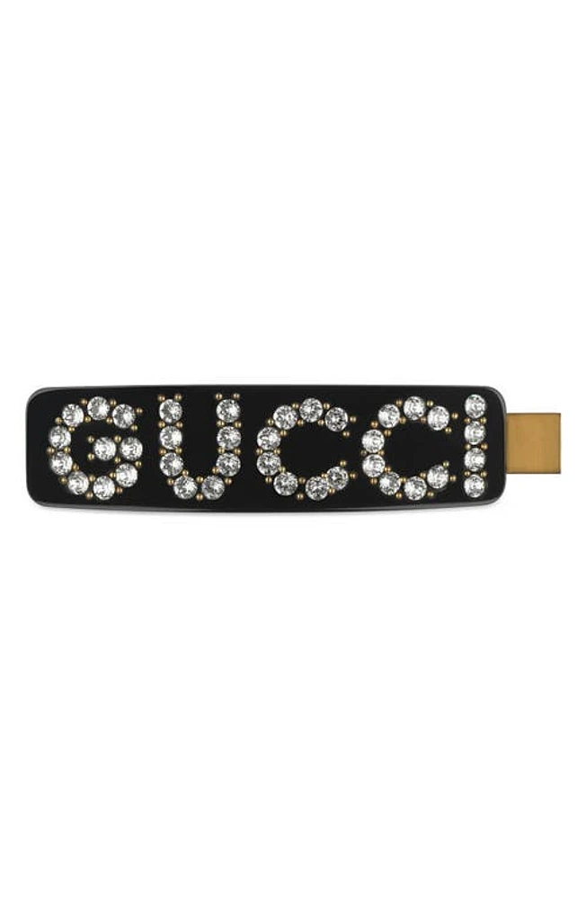 Gucci Crystal Hair Barrette at Nordstrom