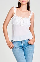 WAYF Cross My Heart Camisole Ivory at Nordstrom,