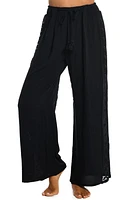 La Blanca Coastal Crochet Wide Leg Cover-Up Pants at Nordstrom,