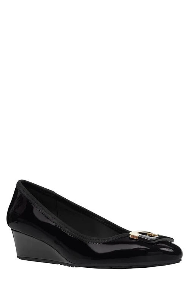 Bandolino Wedge Pump Black at Nordstrom,