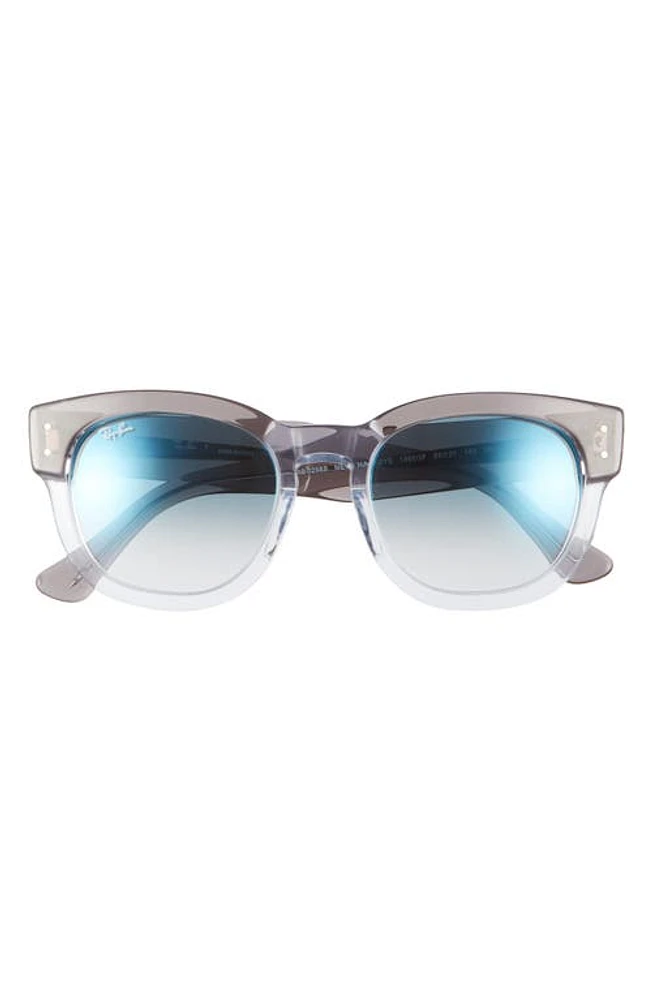 Ray-Ban Mega Hawkeye 53mm Gradient Square Sunglasses in Clear at Nordstrom