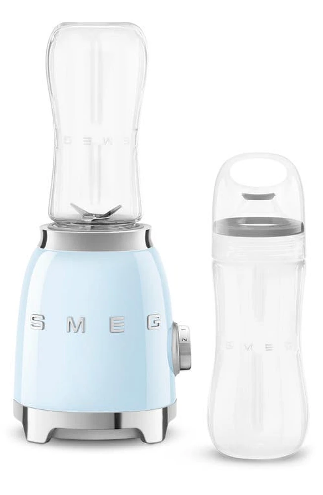 smeg Personal Blender & Bottle to Go Set in Pastel at Nordstrom