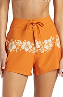 Billabong On Island Time Cover-Up Shorts Dried Mango at Nordstrom,